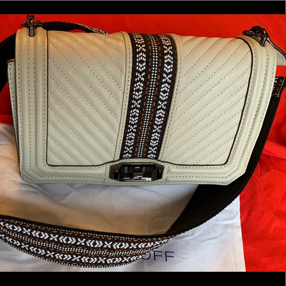 Rebecca Minkoff, handbag, w/guitar strap
